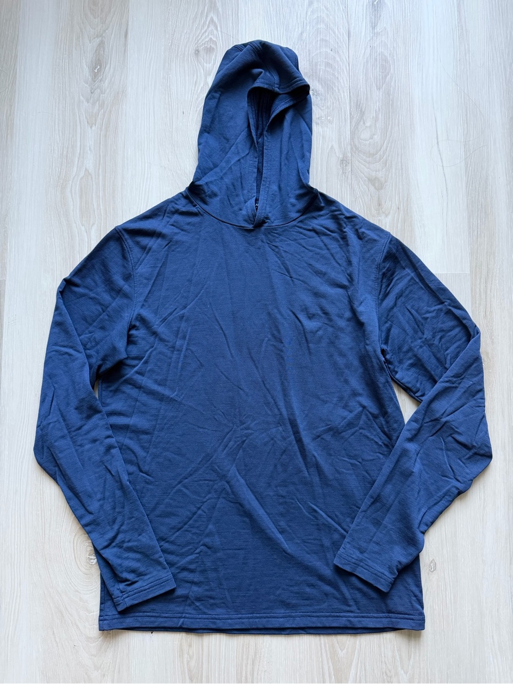 Peter Millar Navy Hooded Long-Sleeve Pullover